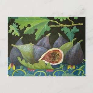 Figs on black 2014 briefkaart