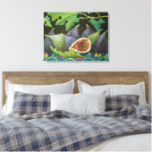 Figs on black 2014 canvas afdruk (Insitu (Slaapkamer))