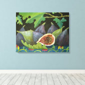 Figs on black 2014 canvas afdruk (Insitu (Houten vloer))