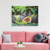 Figs on black 2014 canvas afdruk (Insitu (Woonkamer))