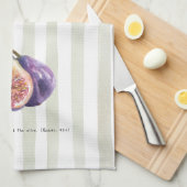 Figs - Quran Verse Theedoek (Quarter Fold)