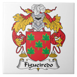 Figueiredo Family Crest Tegeltje