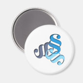 Figur Buchstabe paragraph shape letter Magneet (Voorkant / Achterkant)