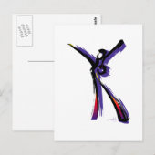 Figurative Woman Briefkaart (Voorkant / Achterkant)