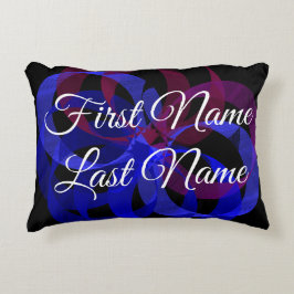 Figure 8 Geometric Accent Parody Pillow Accent Kussen