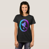 figure skating dance ice skate figure skater t-shirt (Voorkant volledig)