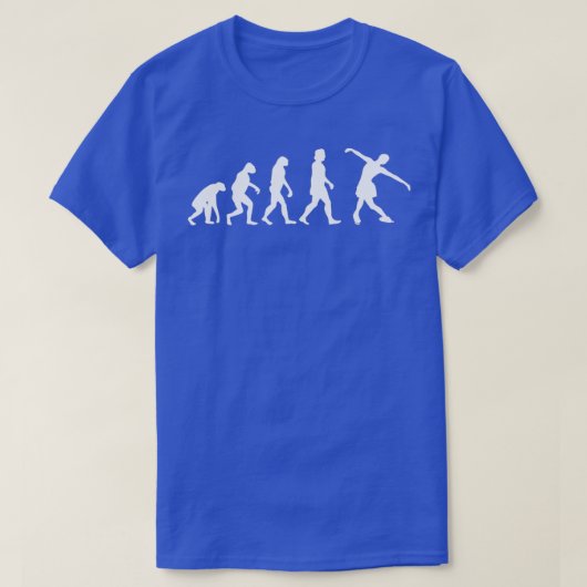 Figure Skating Evolution T-shirt (Design voorkant)