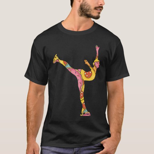 Figure Skating Girls And Women Ice Skating 1 T-shirt (Voorkant)