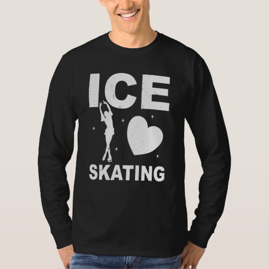 Figure Skating Ice Skating Girls Figure Skating  1 T-shirt (Voorkant)