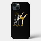 Figure Skating Love Skate Ice Skating Case-Mate iPhone Case (Achterkant)