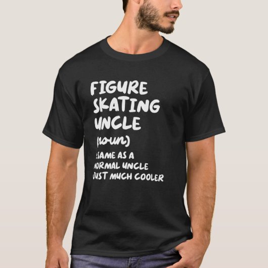 Figure Skating Uncle Definition   Sports T-shirt (Voorkant)