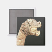 Figurehead of a Viking Longship, gevonden in Osebe Magneet (Voorkant / Achterkant)