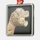 Figurehead of a Viking Longship, gevonden in Osebe Metalen Ornament (Links)