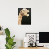 Figurehead of a Viking Longship, gevonden in Osebe Poster (Thuiskantoor)