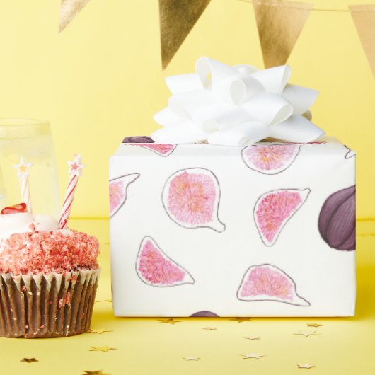 figuren cadeaupapier (Verjaardagsfeest)