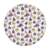 Figuren en druiven, Paarse levensmiddelen Snijplank (Voorkant)