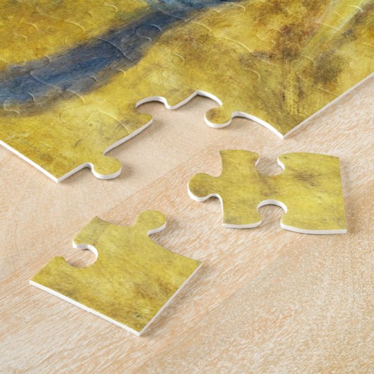 Figuren op het strand, Renoir Fine Art Legpuzzel (Zijkant)