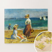 Figuren op het strand, Renoir Fine Art Legpuzzel