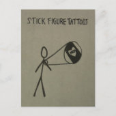 FIGUREREN TATTOOS BRIEFKAART (Voorkant)