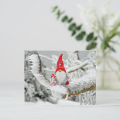 Figurine Kerstman Briefkaart (Staand voorkant)