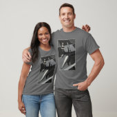 Figurines in de ruimte Studie voor het Triadisch B T-shirt (Unisex)