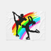 FIGURKONINGEEN FLEECE DEKEN (Voorkant (Horizontaal))