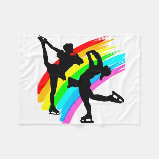 FIGURKONINGEEN FLEECE DEKEN (Voorkant (Horizontaal))