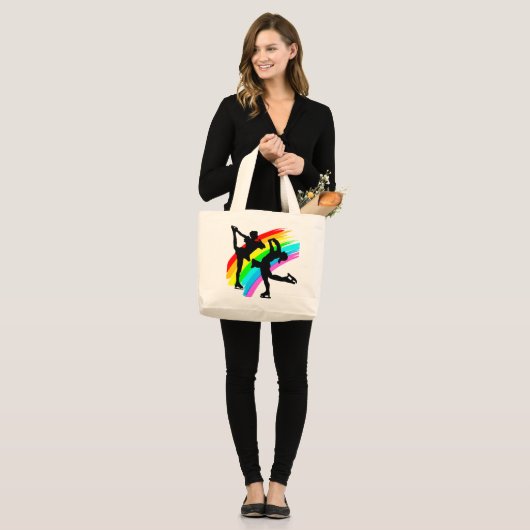FIGURKONINGEEN GROTE TOTE BAG (Voorkant (model))