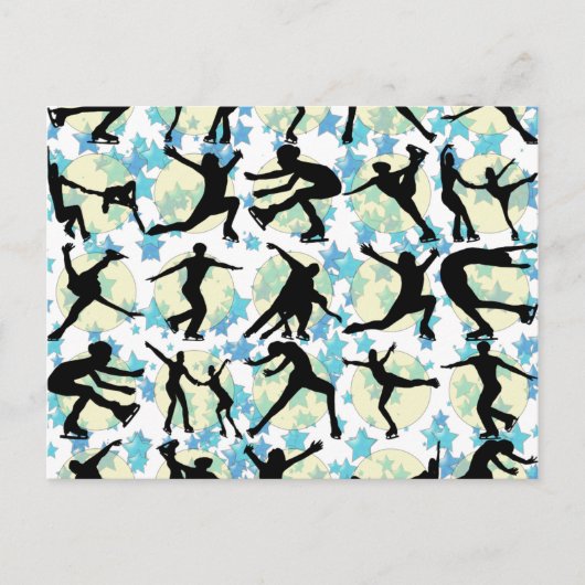 FIGURSKATERS BRIEFKAART (Voorkant)