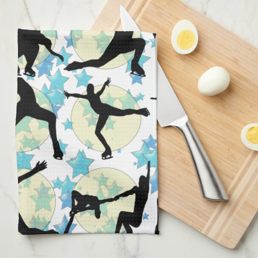 FIGURSKATERS THEEDOEK (Quarter Fold)