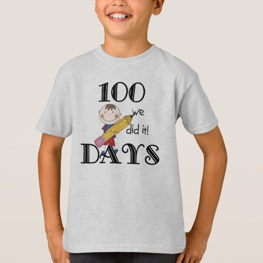 Figuur 100 Dagen T-shirt (Voorkant)