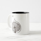 Figuur 1 tweekleurige koffiemok (Voorkant links)