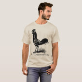 Figuur 1 Tyrannosaurus Rex Rooster Skeleton Shirt (Voorkant volledig)