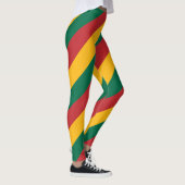 Figuur 1 van de nationale vlag van Litouwen Leggings (Rechts)