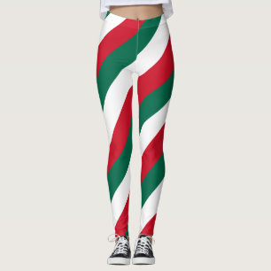 Figuur 1 van de nationale vlag van Mexico Leggings