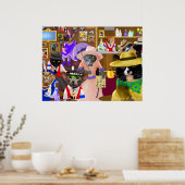 Figuur 1 van de Salon Poster (Keuken)