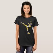Figuur 2: Huidmeisjes en vrouwen T-shirt (Voorkant volledig)