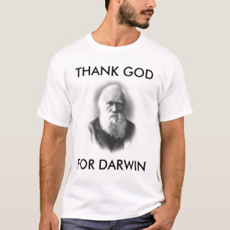 figuur 7-darwin, DANK GOD, VOOR DARWIN T-shirt