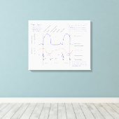 Figuur Canvas Afdruk (Insitu (Houten vloer))