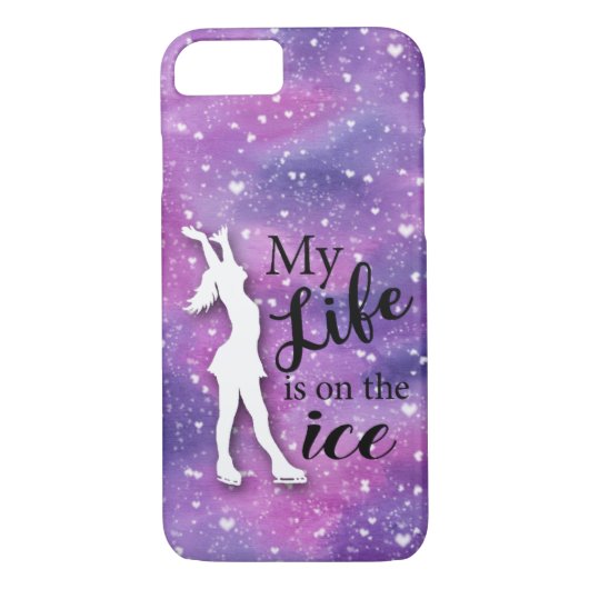 Figuur de Roze Waterverf van de ifoon van de Skate Case-Mate iPhone Case (Achterkant)