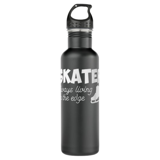 Figuur die het Leven op de Schatting van de Rand F Waterfles (Voorkant)