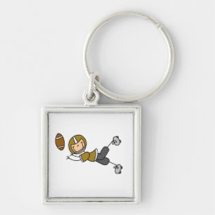 Figuur Football Gold Sleutelhanger