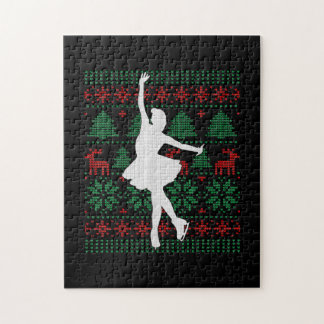 Figuur het Schatsen van het Schaats van de Danser  Legpuzzel