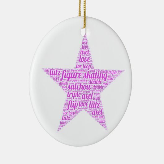 Figuur het Schatten Ornament Gepersonaliseerd met  (Rechts)