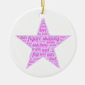 Figuur het Schatten Ornament Gepersonaliseerd met (Voorkant)