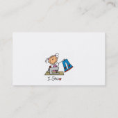 Figuur I Visitekaartjes naaien (Achterkant)