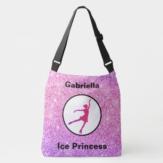 Figuur "Ice Princess" Crossbody Tas (Voorkant)