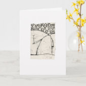 Figuur met patroon kaart (Gele Bloem)