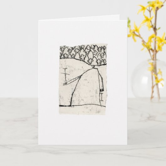 Figuur met patroon kaart (Gele Bloem)