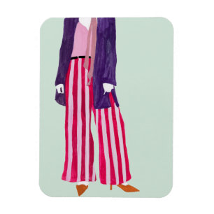 Figuur met vaste Mode - gestripte zuigers Magneet
